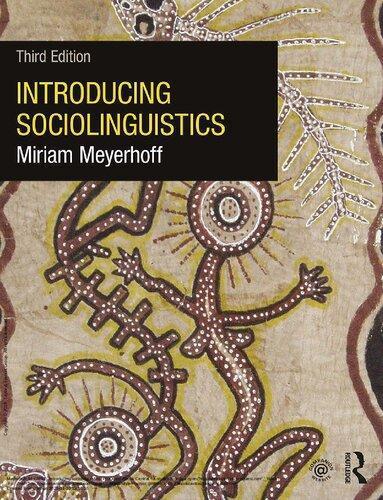 Introducing Sociolinguistics 3Rd Edition (PDF Instant Download)