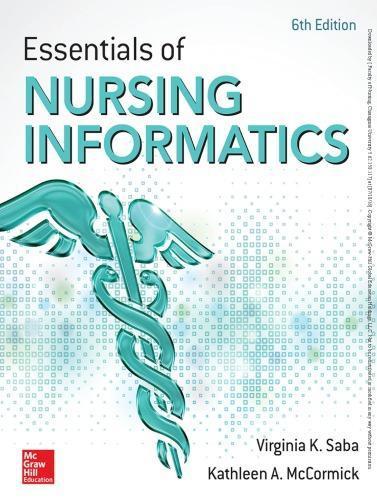 Essentials Of Nursing Informatics 6Th Edition (PDF Instant Download)