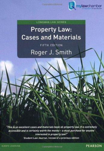 Property Law Cases And Materials 5Th Edition (PDF Instant Download)