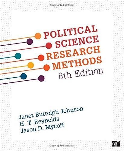 Political Science Research Methods 8Th Edition (PDF Instant Download)