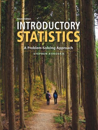 Introductory Statistics A Problem Solving Approach 2Nd Edition (PDF Instant Download)