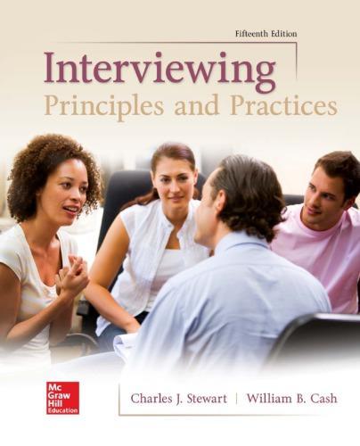 Interviewing Principles And Practices 15Th Edition (PDF Instant Download)