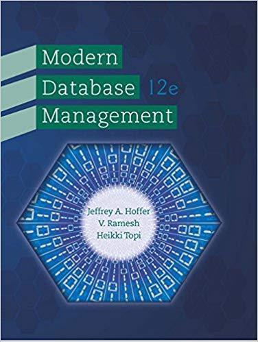 Modern Database Management 12Th Edition (PDF Instant Download)