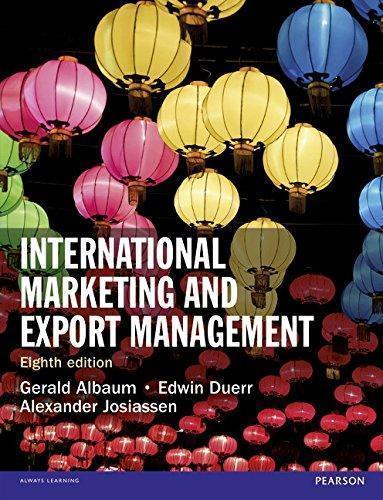 International Marketing Export Management 8Th Edition (PDF Instant Download)