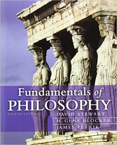 Fundamentals Of Philosophy 8Th Edition (PDF Instant Download)