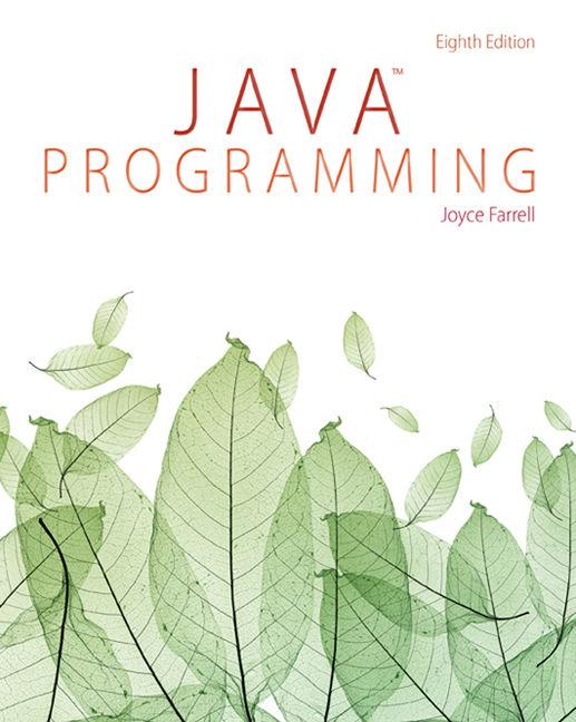 Java Programming 8Th Edition (PDF Instant Download)