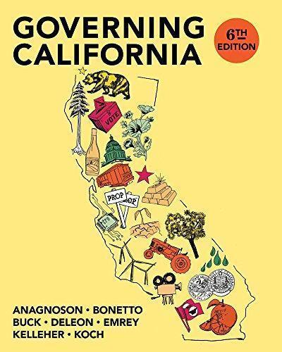 Governing California In The Twenty First Century 6Th Edition (PDF Instant Download)
