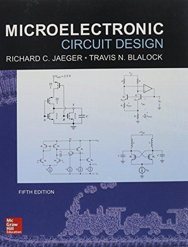Microelectronic Circuit Design 5Th Edition (PDF Instant Download)