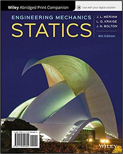 Engineering Mechanics Statics 9Th Edition (PDF Instant Download)
