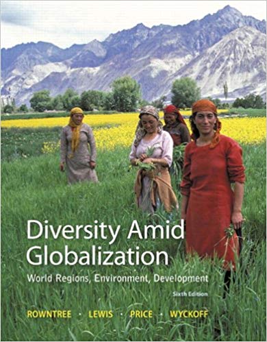 Diversity Amid Globalization: World Regions, Environment, Development 6th Edition (PDF Instant Download)