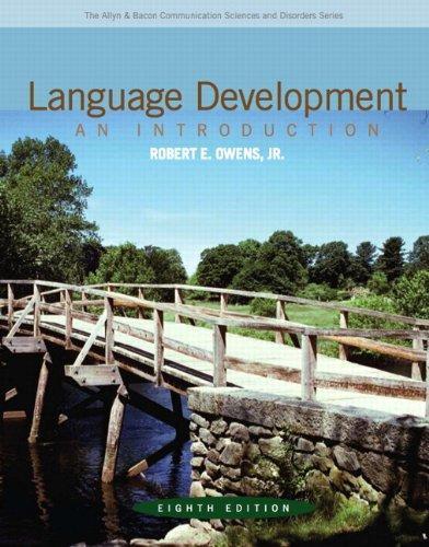 Language Development An Introduction 8Th Edition (PDF Instant Download)