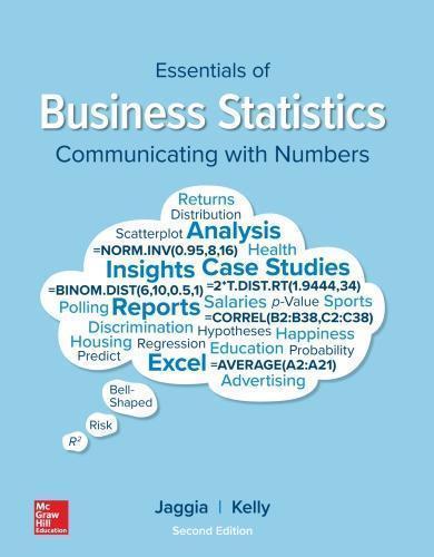 Essentials Of Business Statistics Communicating With Numbers 2Nd Edition (PDF Instant Download)