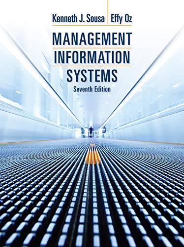 Management Information Systems &; 7th Edition