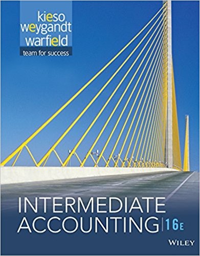 Intermediate Accounting 16th Edition by Donald E. Kieso (PDF Instant Download)