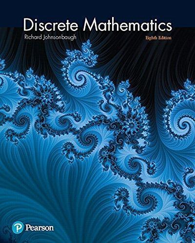 Discrete Mathematics 8Th Edition (PDF Instant Download)