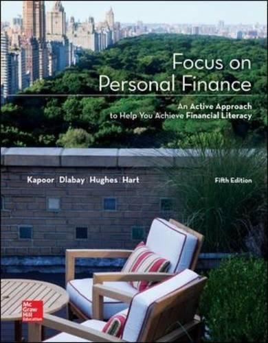 Focus On Personal Finance 5Th Edition (PDF Instant Download)