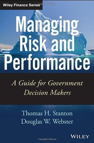 Managing Risk And Performance A Guide For Government Decision Makers (PDF Instant Download)
