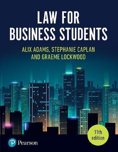 Law For Business Students 11th Edition (PDF Instant Download)
