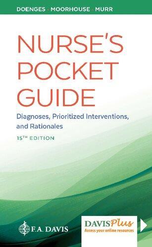 Nurses Pocket Guide Diagnoses Prioritized Interventions And Rationales 15Th Edition (PDF Instant Download)