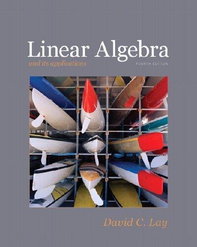 Linear Algebra And Its Applications 4Th Edition (PDF Instant Download) Linear Algebra And Its Applications 4Th Edition (PDF Instant Download)