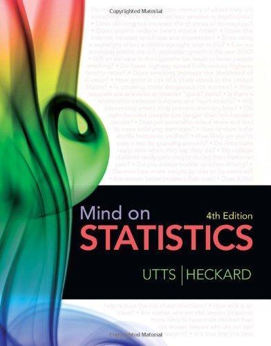 Mind On Statistics 4Th Edition (PDF Instant Download)