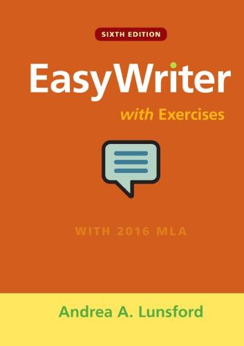 Easywriter with Exercises 6Th Edition (PDF Instant Download)