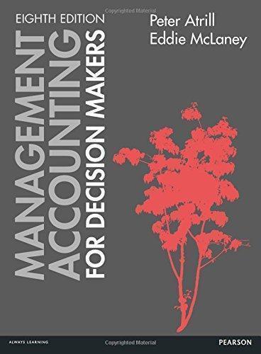 Mangement Accounting For Decision Makers 8Th Edition (PDF Instant Download)