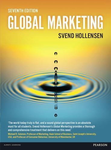 Global Marketing 7Th Edition (PDF Instant Download)
