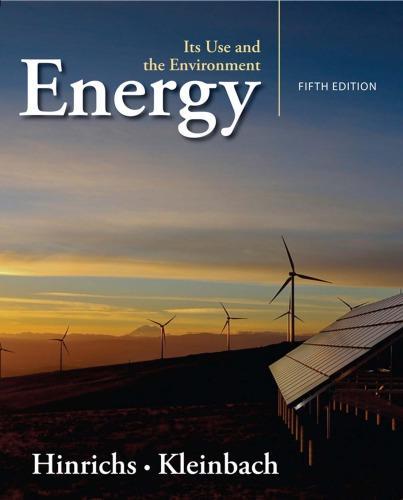 Energy Its Use And The Environment 5Th Edition (PDF Instant Download)