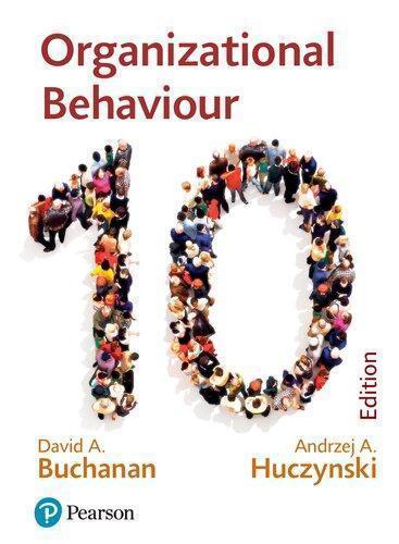 Organizational Behaviour 10Th Edition (PDF Instant Download)
