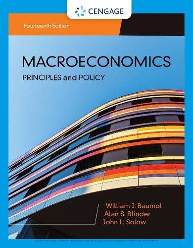 Macroeconomics Principles And Policy 14Th Edition (PDF Instant Download)