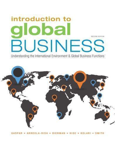 Introduction to Global Business: Understanding the International Environment & Global Business Functions 2nd Edition (PDF Instant Download)