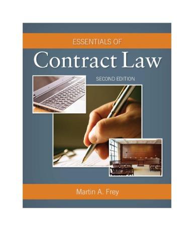 Essentials Of Contract Law 2Nd Edition (PDF Instant Download)