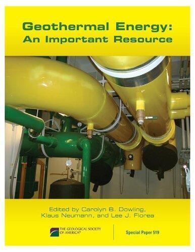 Geothermal Energy An Important Resource (PDF Instant Download)
