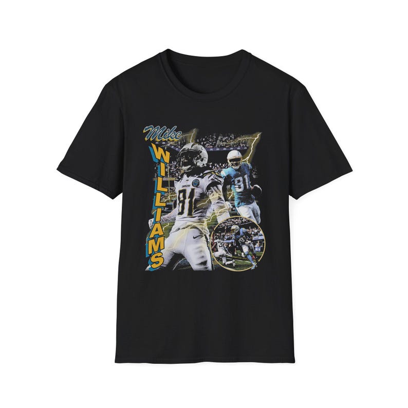 Limited Mike Williams Vintage T-Shirt, Gift For Woman and Man Unisex T-Shirt