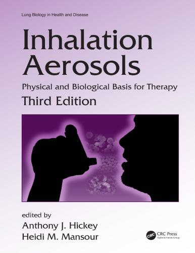 Inhalation Aerosols Physical And Biological Basis For Therapy 3Rd Editionedition (PDF Instant Download)