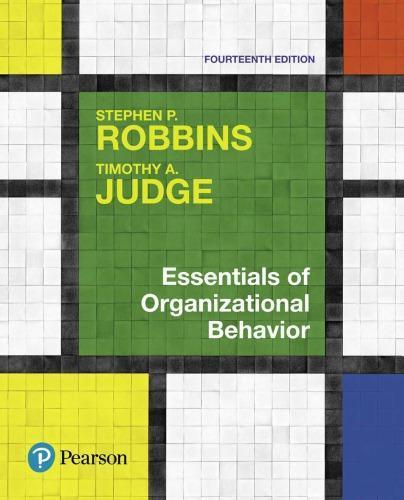 Essentials Of Organizational Behavior 14Th Edition (PDF Instant Download)