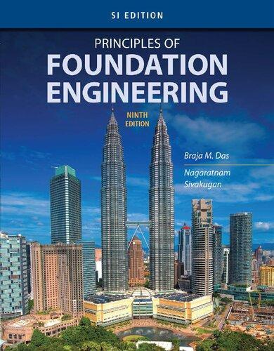 Principles Of Foundation Engineering 9Th SI Edition (PDF Instant Download)