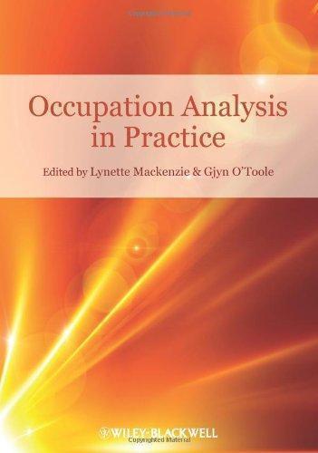 Occupation Analysis In Practice (PDF Instant Download)