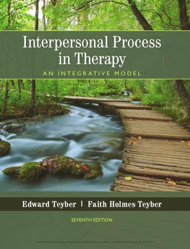 Interpersonal Process In Therapy An Integrative Model 7Th Edition (PDF Instant Download)