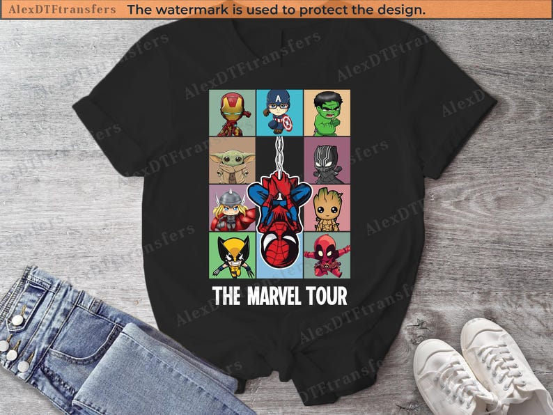 The Marvel Tour Shirt, Marvel Avengers Tour Shirt, Disney Marvel Shirt, Superhero Avengers Shirt, Disneyland Shirt, Disneyworld Shirt For Men And Women
