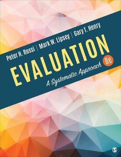 Evaluation A Systematic Approach 8Th Edition (PDF Instant Download)