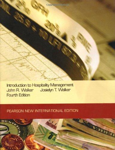 Introduction To Hospitality Management 4Th Edition (PDF Instant Download)