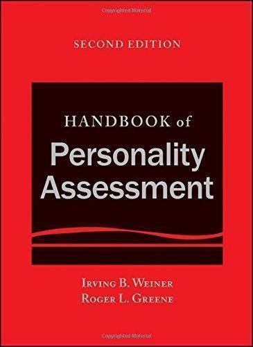Handbook Of Personality Assessment 2Nd Edition (PDF Instant Download)