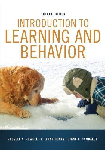 Introduction To Learning And Behavior (PDF Instant Download)