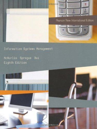 Information Systems Management 8Th Edition (PDF Instant Download)