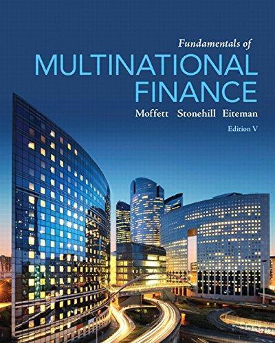 Fundamentals Of Multinational Finance 5Th Edition (PDF Instant Download)