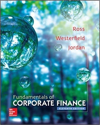Fundamentals of Corporate Finance 11th by Stephen Ross (PDF Instant Download)
