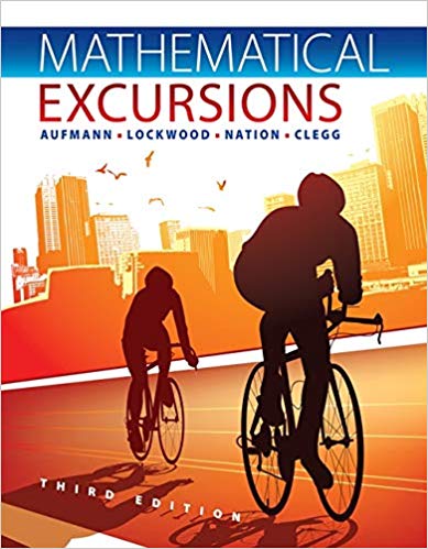 Mathematical Excursions 3rd Edition by Richard N. Aufmann (PDF Instant Download)