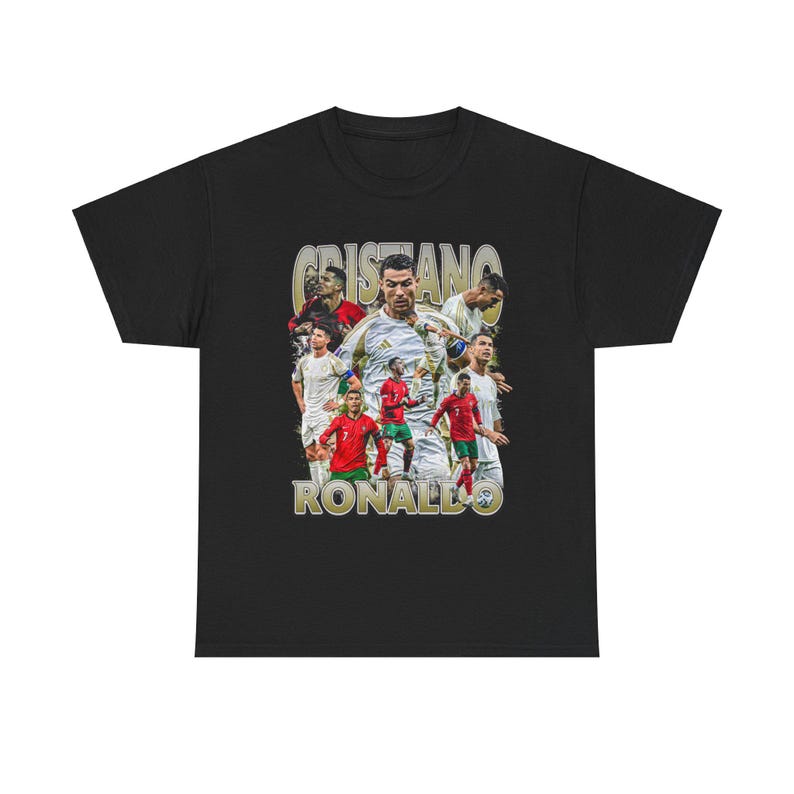 Vintage Cristiano Ronaldo Unisex Heavy Cotton Tee, Soccer Fan Gift, Football Shirt, Sports Lover Gift, Retro Athletic T-ShirtVintage Cristiano Ronaldo Unisex Heavy Cotton Tee, Soccer Fan Gift, Football Shirt, Sports Lover Gift, Retro Athletic T-Shirt For Men And Women